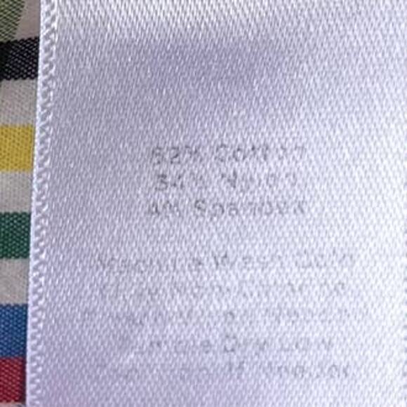 Talbots Plaid Bell Sleeve Womens Top Small Petite White Ruffles Academia Preppy - Picture 11 of 16